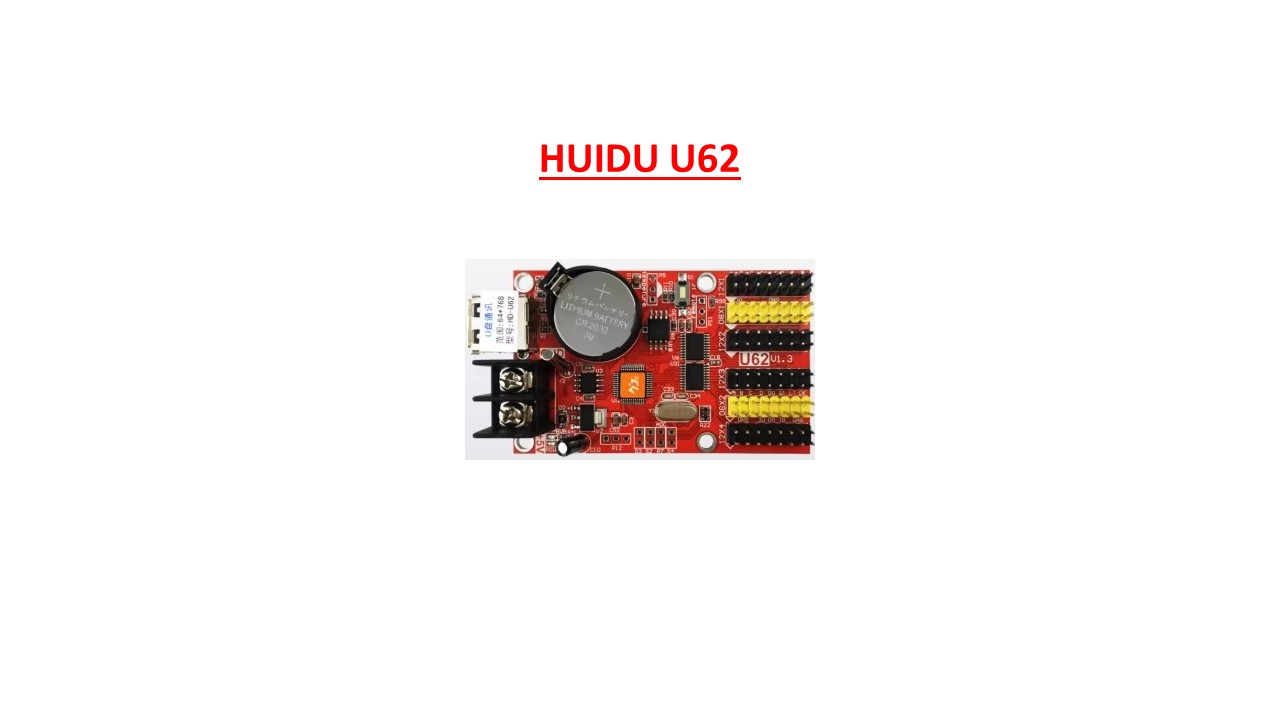 Full Colour Moving Text Controller